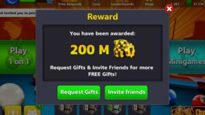 How do I get free items in 8 Ball Pool
